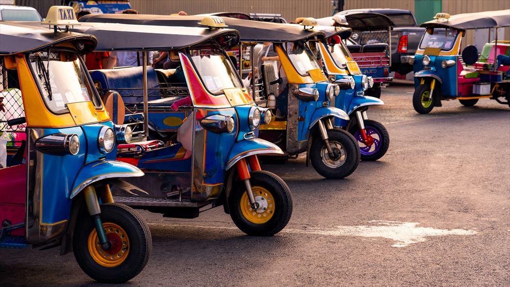 タイにある交通手段と乗り物いろいろ